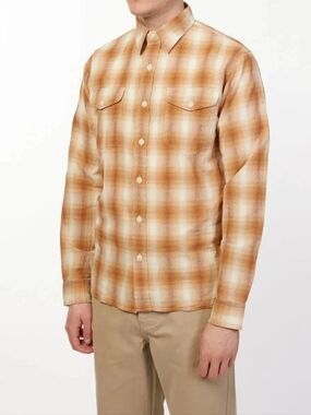 RRL Ralph Lauren Embroidered Lightweight Western Cotton Workshirt